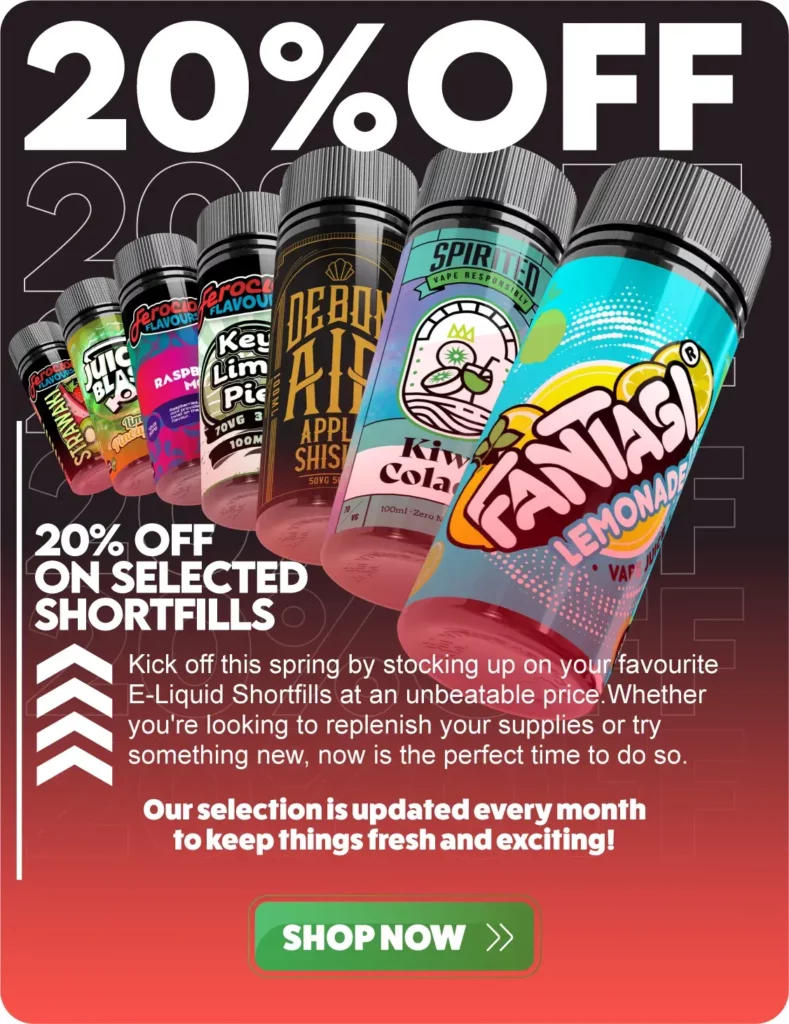 image of 20% off banner promo mobile