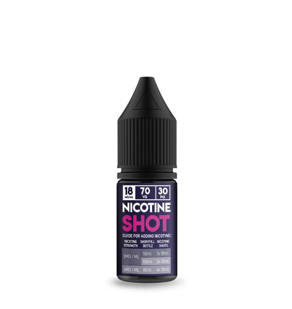 243426 Nicotine Shot 70/30 18mg 10ml