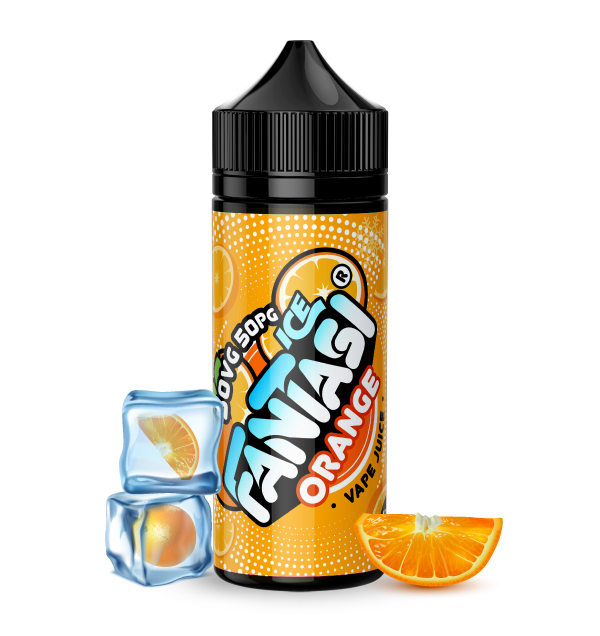 313643 Orange Ice 50/50 E Liquid Fantasi