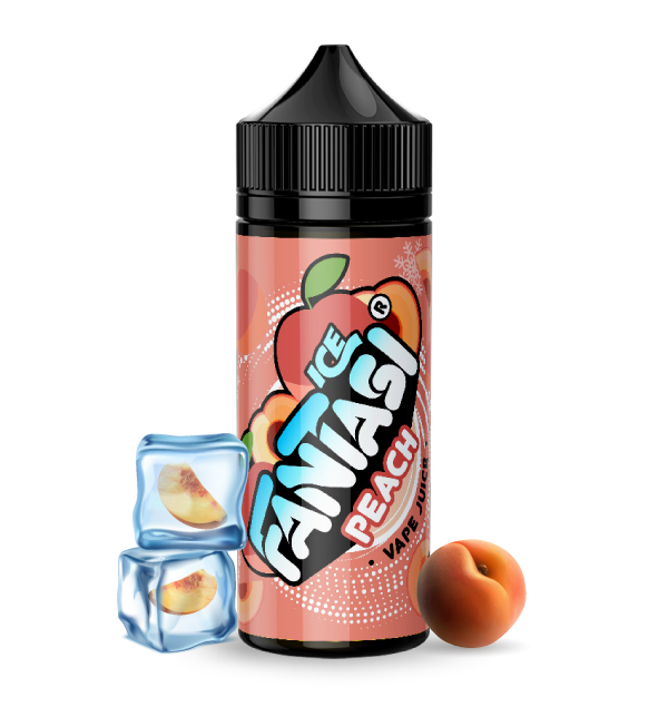 456202 Peach Ice 70/30 E Liquid Fantasi