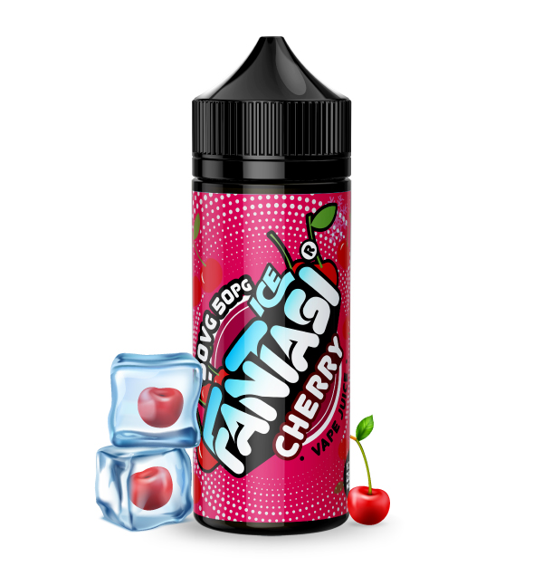 456529 Cherry Ice 50/50 E-Liquid Fantasi