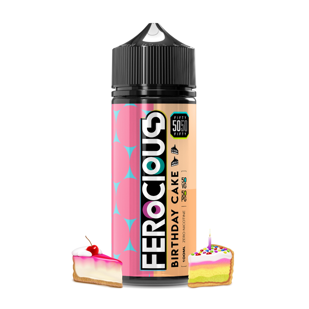 843491 Birthday Cake 50/50 E-Liquid Ferocious