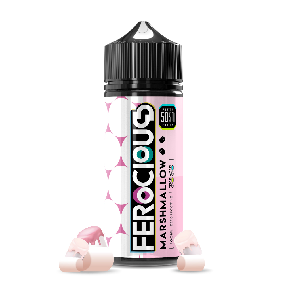 843507 Marshmallow 50/50 E-Liquid Ferocious