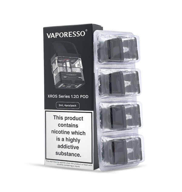 606309 Vaporesso XROS Replacement Pods – Xros Pod Series 1.2 ohm Pod