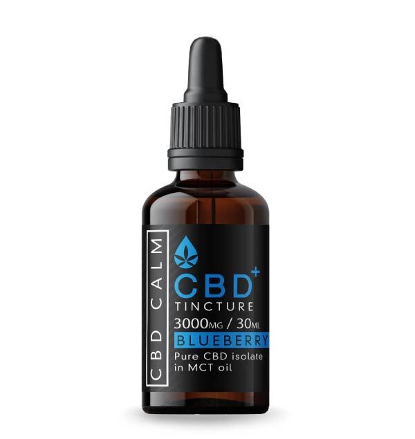 723912 Blueberry CBD Isolate With MCT Oil  – CBD Calm