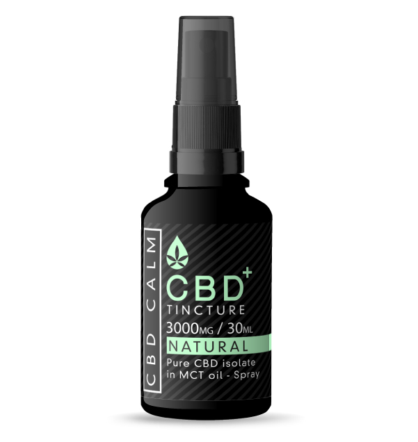 755618 Natural CBD Isolate With MCT Oil Oral Spray | CBD Calm