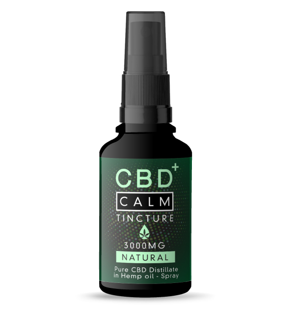 755624 Natural Distillate Hemp CBD Oil Oral Spray | CBD Calm