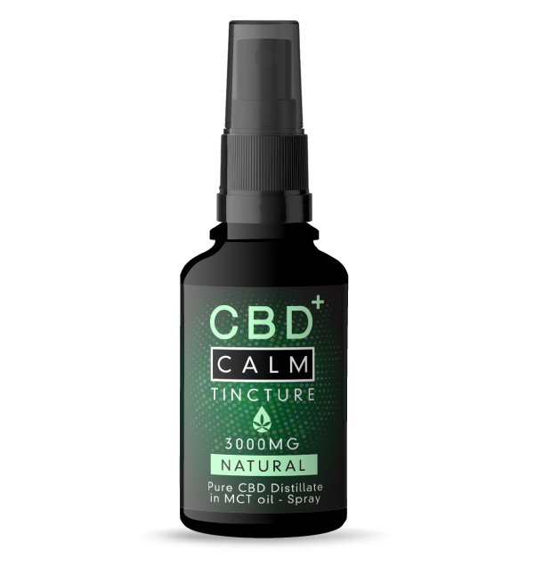 755627 Natural Distillate MCT Oil Oral Spray | CBD Calm