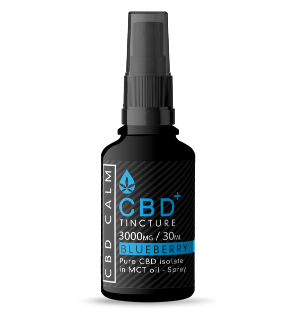 755634 Blueberry CBD Isolate With MCT Oil Oral Spray (30ml) – CBD Calm