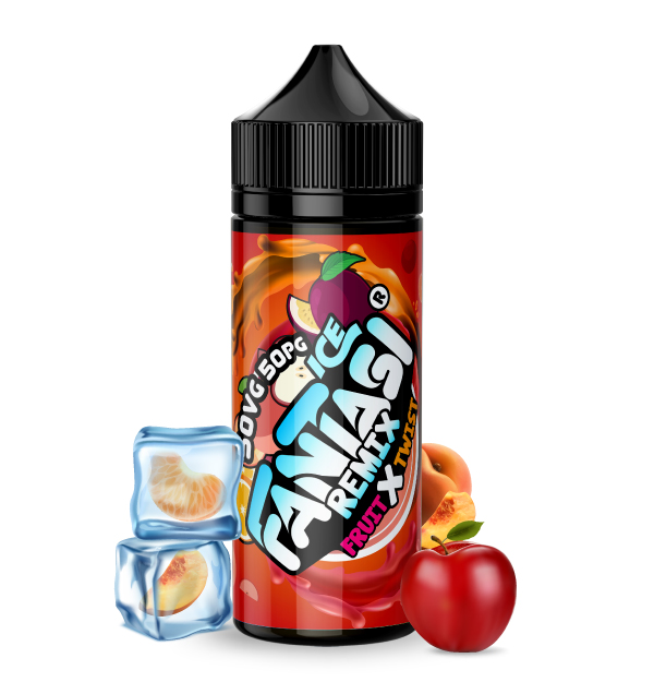 762528 Fruit X Twist Ice 50/50 E Liquid Fantasi