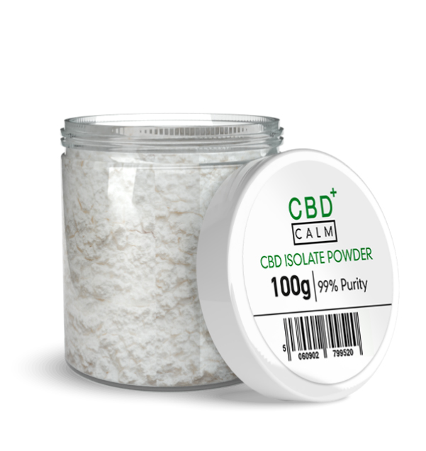 807260 Pure CBD Isolate Powder 100g | CBD Calm