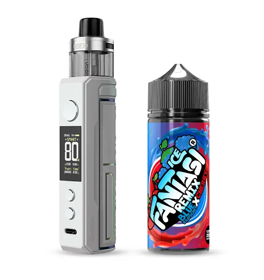 878277 VOOPOO Drag X2 with 70/30 Shortfill E-Liquid Vape Pack