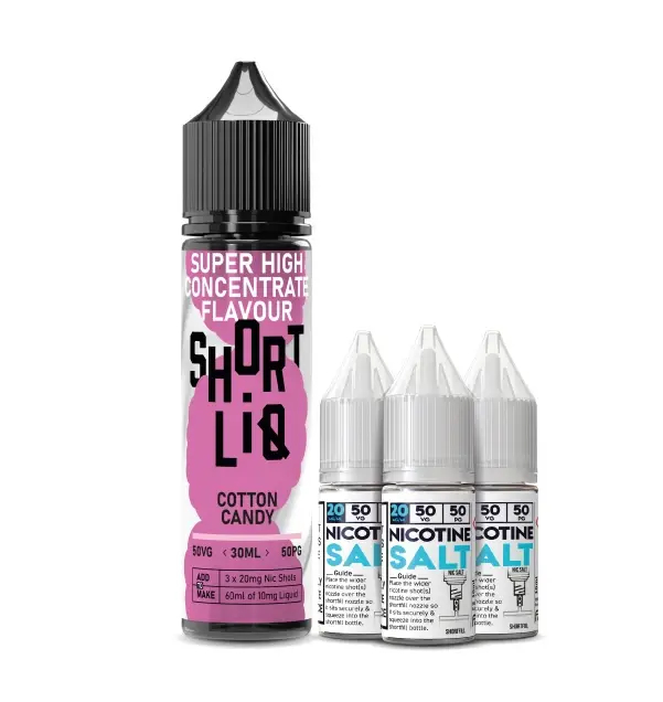 879671 Cotton Candy 50/50 E-Liquid ShortLiQ