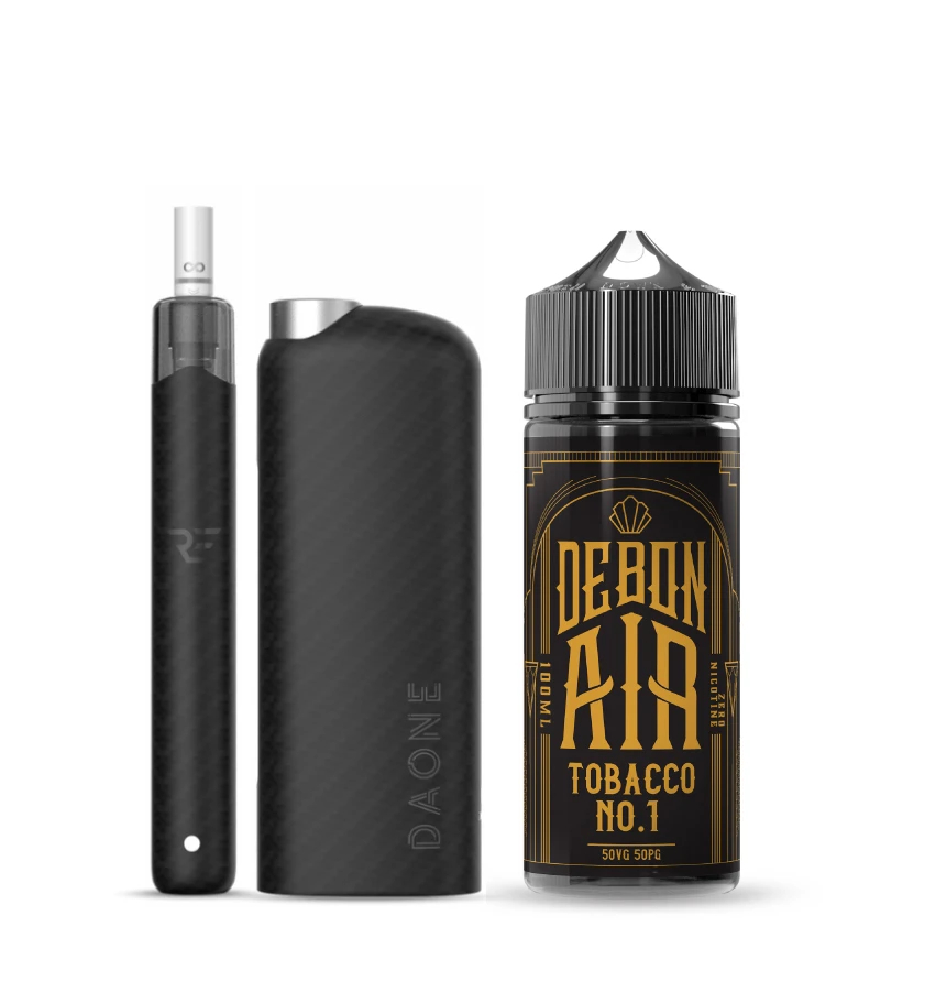 889641 DA ONE RE1 with Powerbank and Debonair E-Liquid Vape Pack