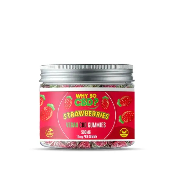 903509 Why So CBD? Strawberries Gummies 500mg