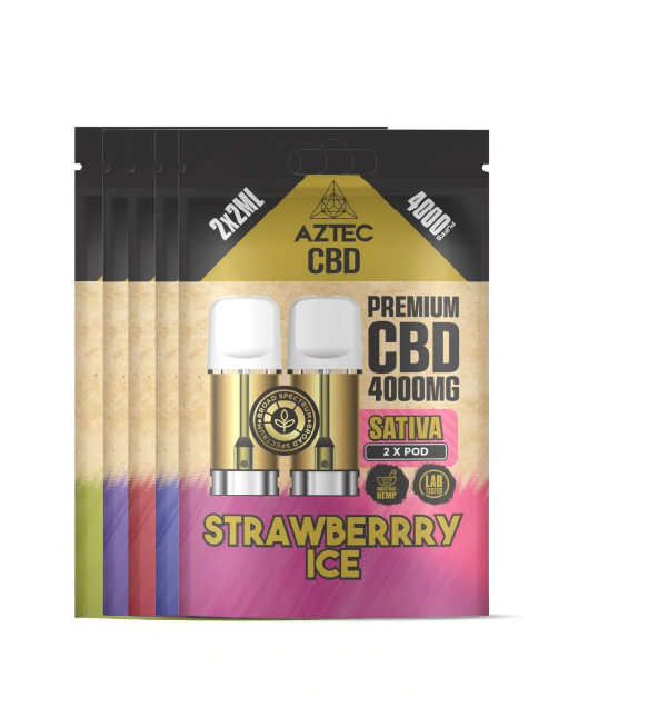 P10733 Aztec CBD Prefilled Pods Pack 