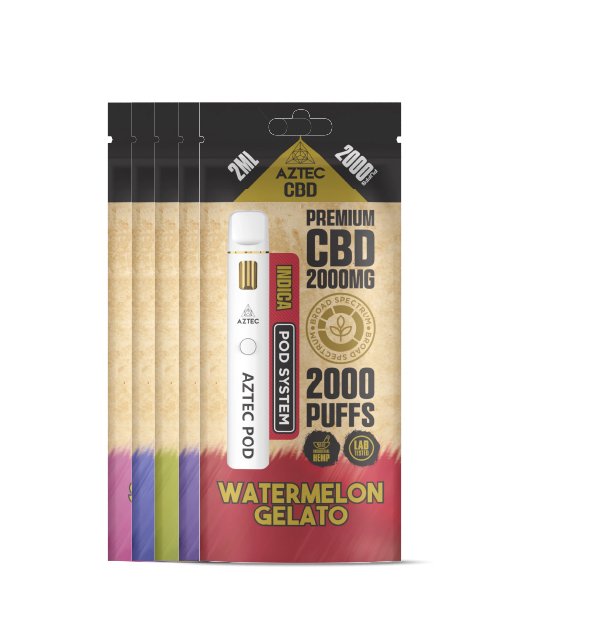 P10727 Aztec CBD Starter Prefilled Pod Kit