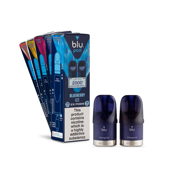 P11017 Blu Bar Prefilled Pods 2-Pack