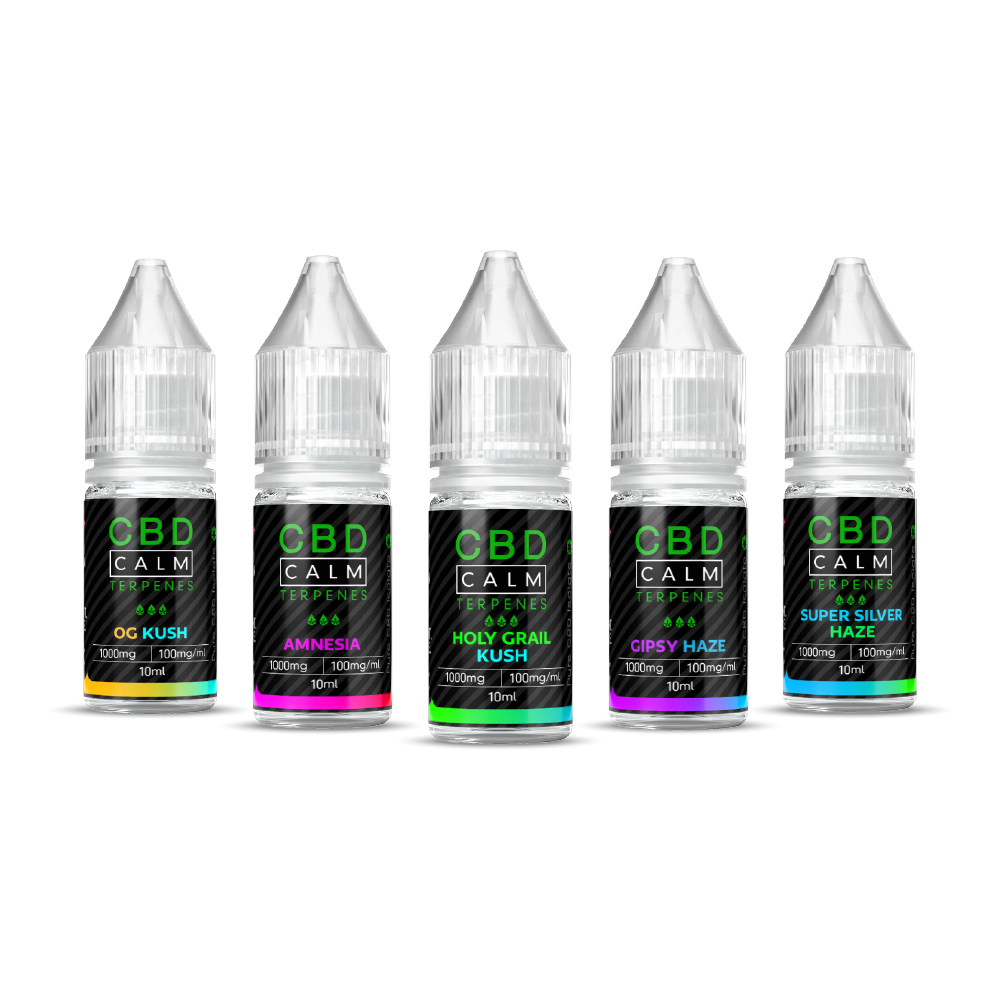 763548 10ml CBD Terpenes E-Liquids Bundle