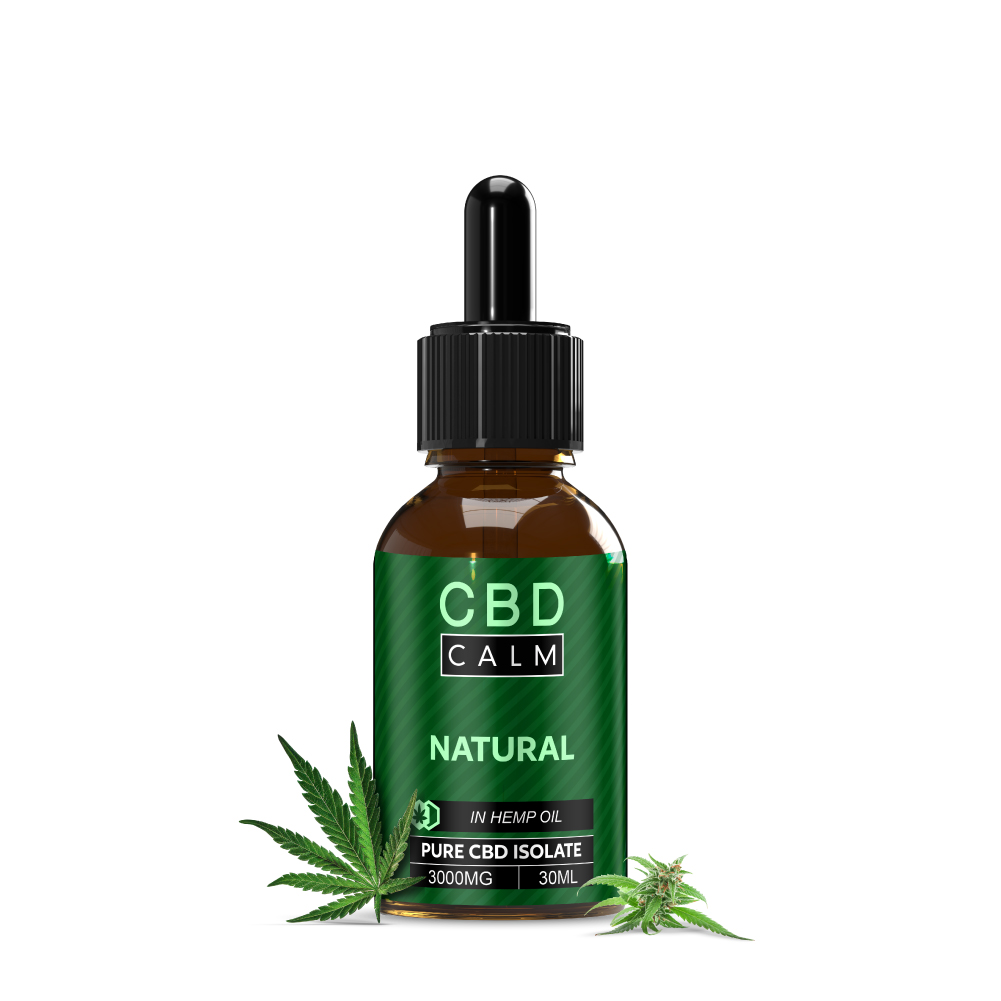 645723 Natural Isolate Hemp CBD Oil | CBD Calm