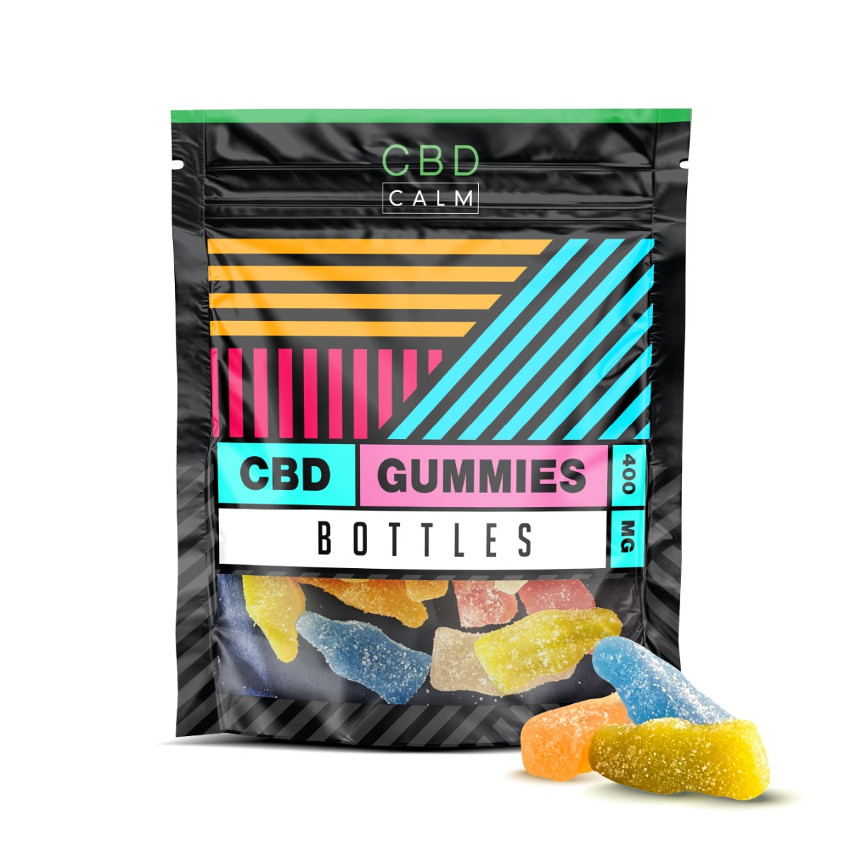 P11062 CBD Calm 400mg Bottles Gummies Grab Bag
