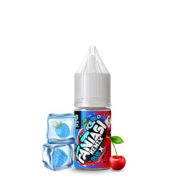 596406 Blue Raspberry X Cherry Ice 10ml Nic Salt Fantasi