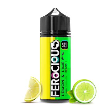 815454 Lemon & Lime 50/50 E-Liquid Ferocious
