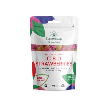 P3694 Supreme CBD - 200mg Gummy Strawberries