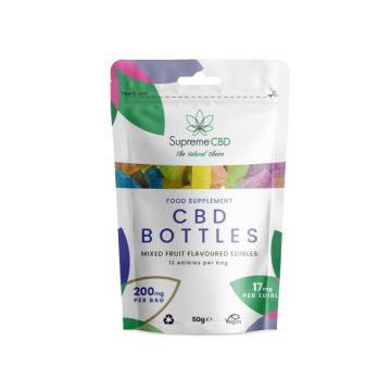 P3692 Supreme CBD - 200mg Assorted Gummy Bottles