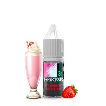 406071 Strawberry Milkshake 10ml E-Liquid Ferocious