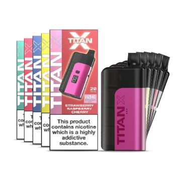 P10698 Titan X 10K Starter Prefilled Pod Kit 