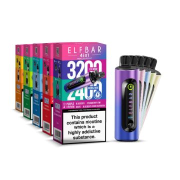 P10714 Elf Bar 4-in-1 Prefilled Pod Kit 