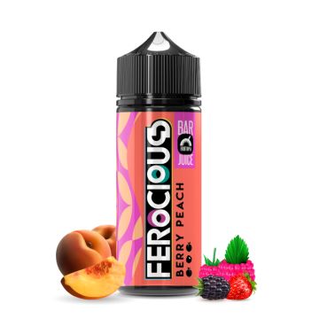 712759 Berry Peach 50/50 E-Liquid Ferocious Bar Juice