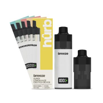P10715 Hurb Breeze CBD Prefilled Pod Kit