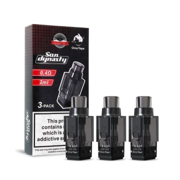 PM3150 San Dynasty Replacement Pods Orca Vape X Gerobak