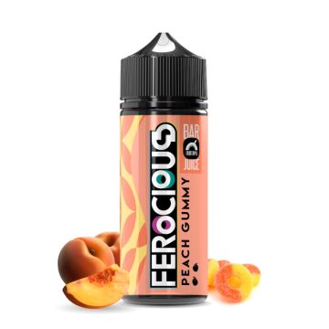 888293 Peach Gummy 50/50 E-Liquid Ferocious Bar Juice