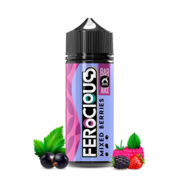 758457 Mixed Berries 50/50 E-Liquid Ferocious Bar Juice