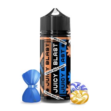 236649 Peach Wild Berry 70/30 E-Liquid Juicy Blast