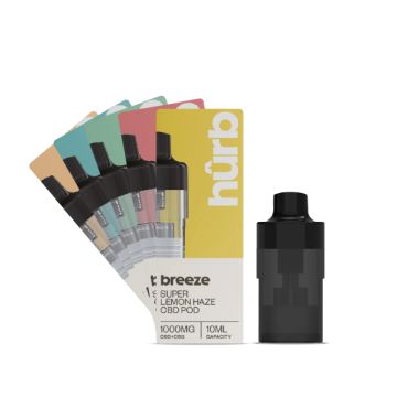 P10721 Hurb Breeze CBD Prefilled Pods