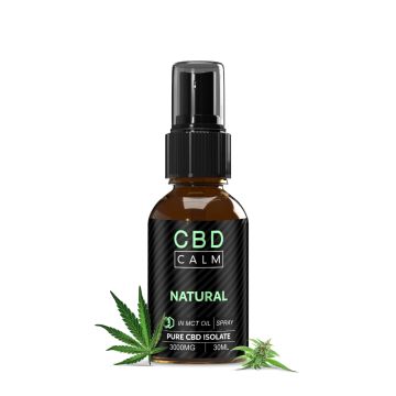 755618 Natural CBD Isolate With MCT Oil Oral Spray | CBD Calm