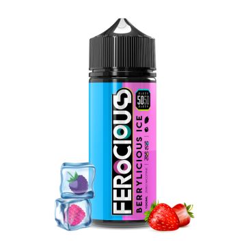 816172 Berrylicious Ice 50/50 E-Liquid Ferocious
