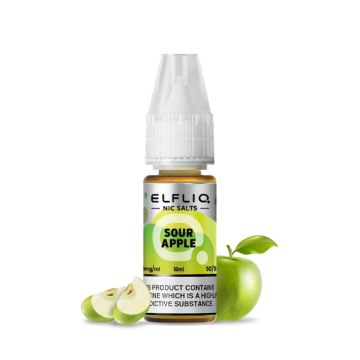 PNS3321 Elf Bar ElfLiq Nic Salts - Sour Apple