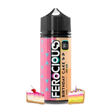843491 Birthday Cake 50/50 E-Liquid Ferocious
