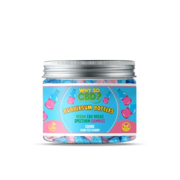 P10015 Why So CBD? Bubblegum Bottles 500mg