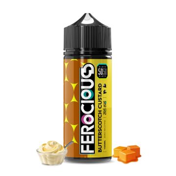 815496 Butterscotch Custard 50/50 E-Liquid Ferocious