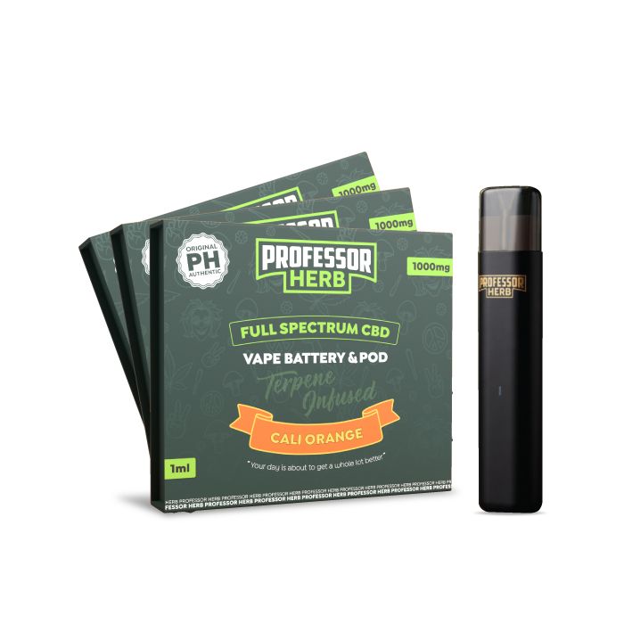 Professor Herb 1000mg Full -Spectrum CBD Pod Kit PH4123 Professor Herb 1000mg Full-Spectrum CBD Pod Kit