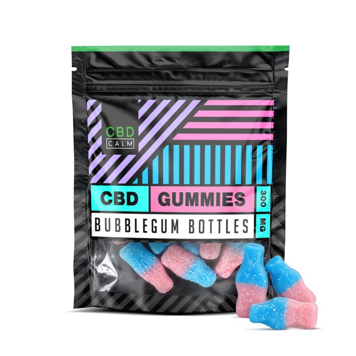 CBD Calm Bubblegum Bottles 300mg Grab Bag P4181 CBD Calm Bubblegum Bottles 300mg Grab Bag