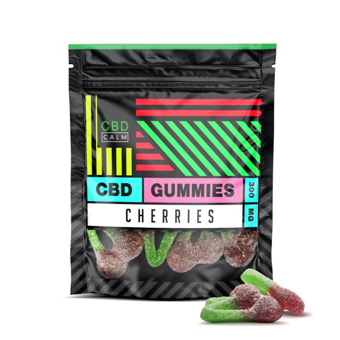 P3528 CBD Calm 300mg Cherries Gummies Grab Bag