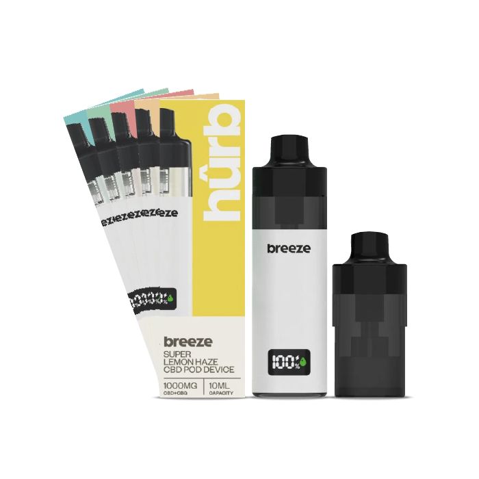 P10715 Hurb Breeze CBD Prefilled Pod Kit