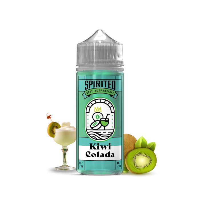 789816 Kiwi Colada 70/30 E-Liquid Spirited